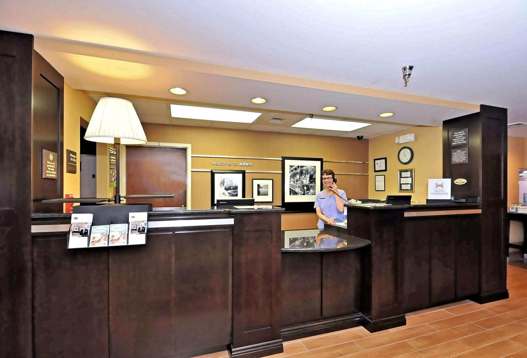 Hampton Inn Eden Interiør bilde